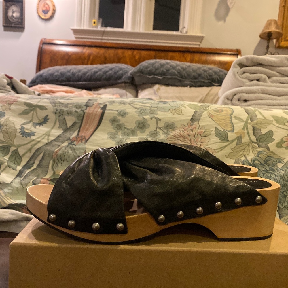 Clog Style Slide Sandal